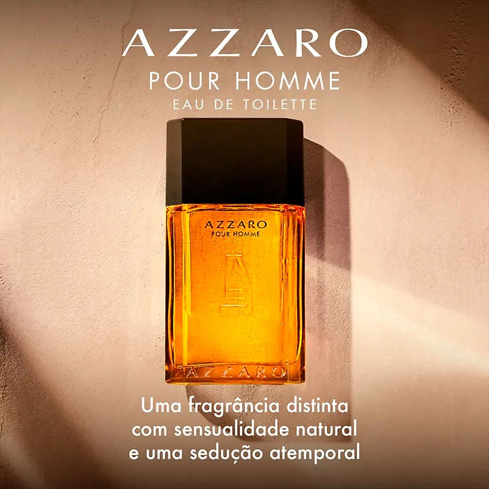 Miniatura Perfume Azzaro Pour Homme Eau de Toilette 50ml