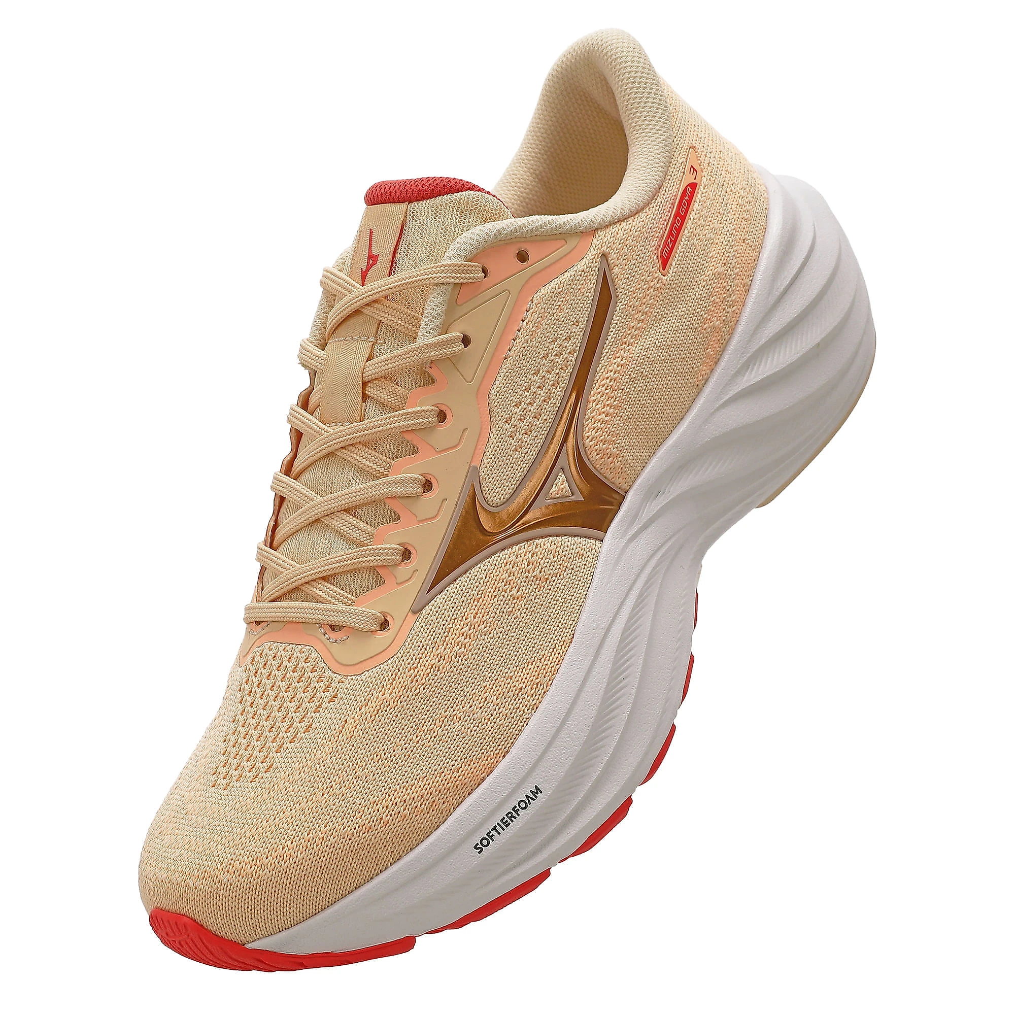 Tênis de Corrida Mizuno Goya 3 Feminino 34 Laranja