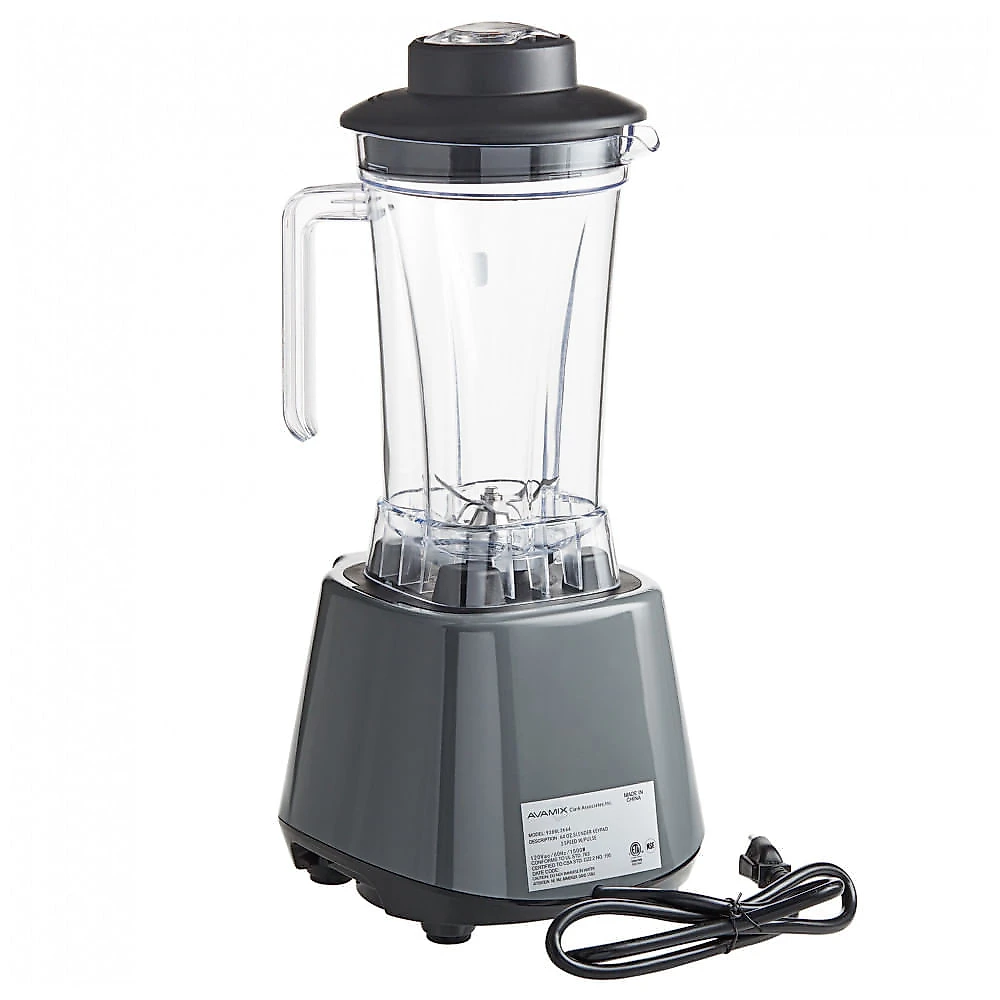 Miniatura Liquidificador Industrial AvaMix BL2K64 2 hp com Controle de Teclado, Velocidade Ajustável e Recipiente de 1,89 Litros em Tritan 110V