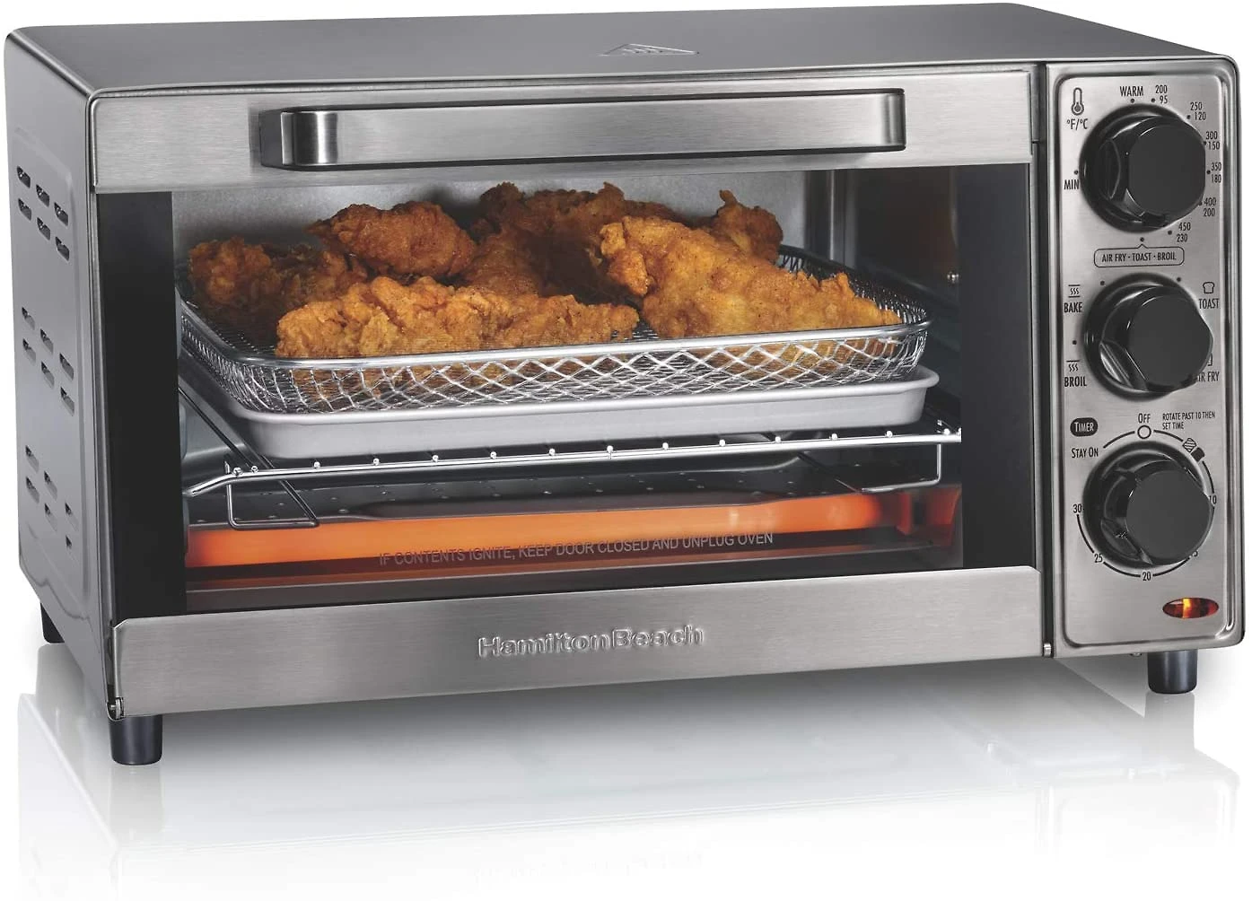 Hamilton Beach Forno Elétrico de Bancada com Controle de