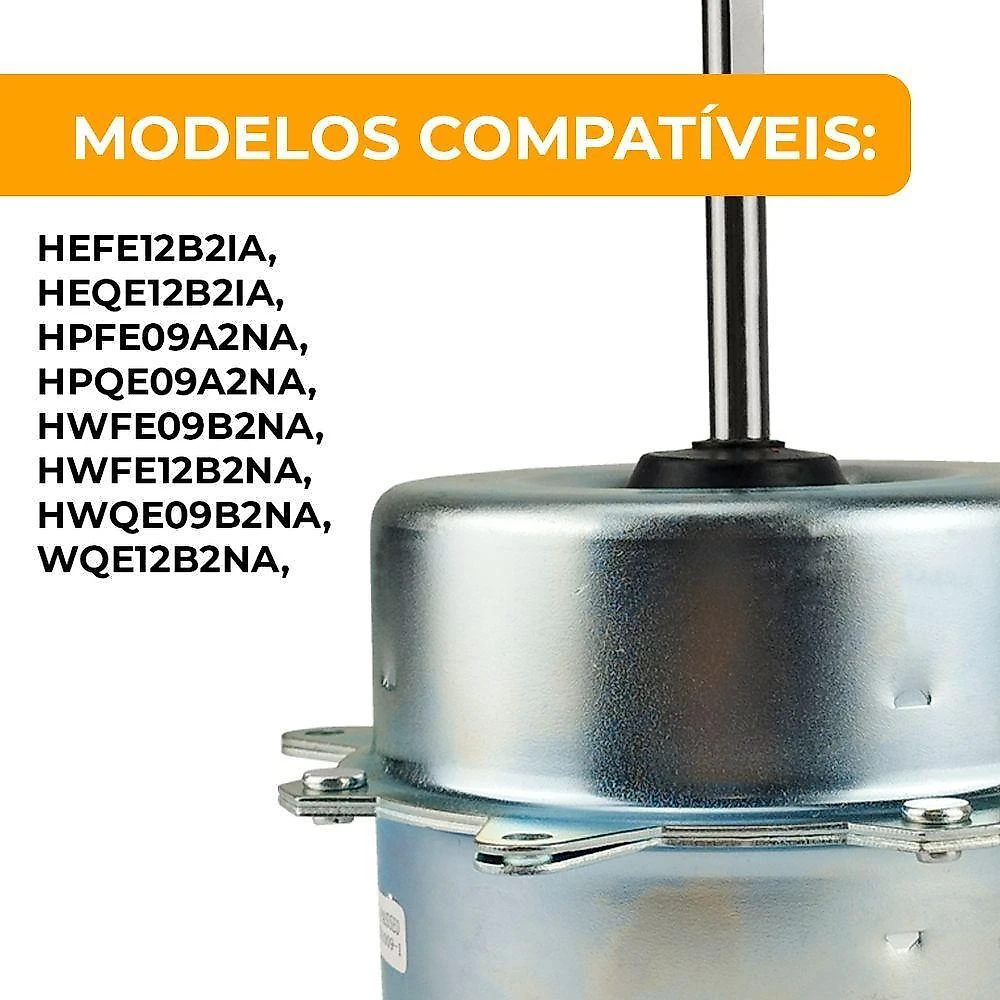Motor Ventilador Condensadora Ar Condicionado 9.000 E 12.000 Btus