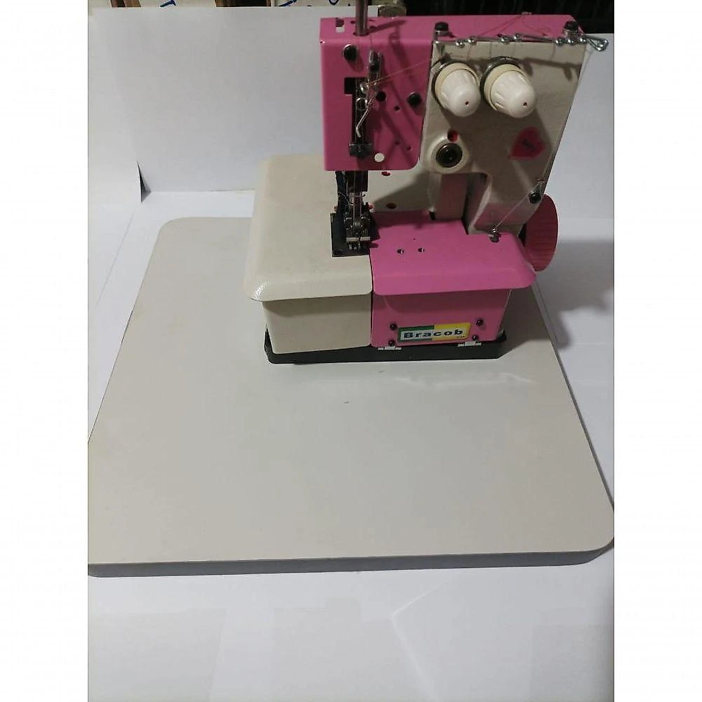 Galoneira Semi Industrial Bracob 2 Agulhas 110V + Base Madeira 110V