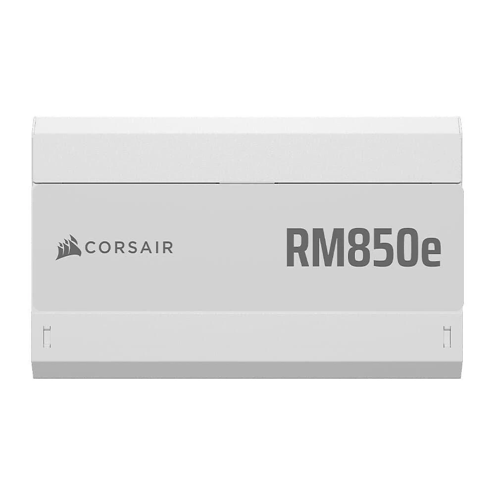 Miniatura Fonte CORSAIR RMe Series RM850e 2025, 850W, Full Modular, Cybenetics Gold, ATX, Branco - CP-9020293-BR