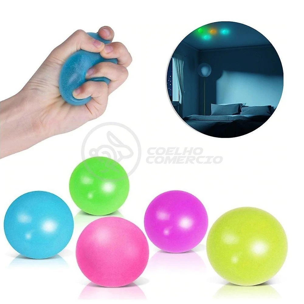 Fidget Toy Bolinha Globble Anti Stress De Apertar