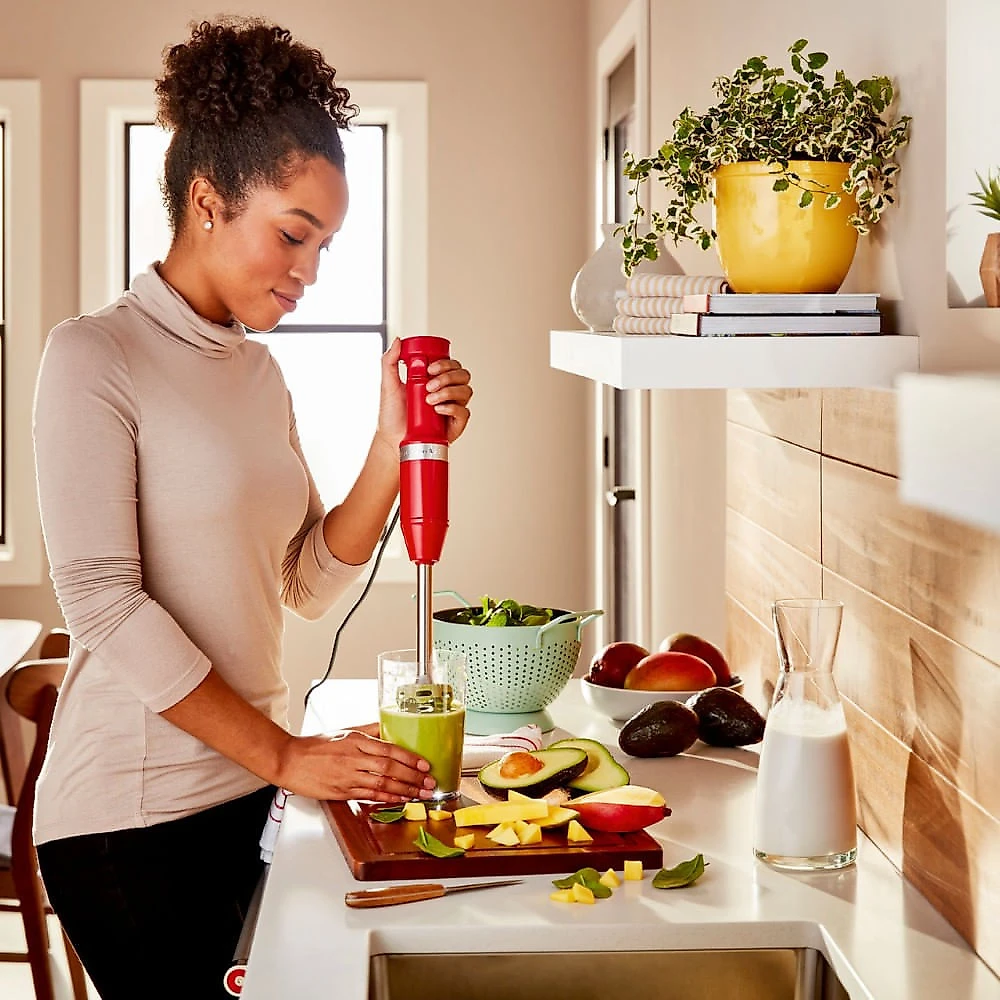 Mixer de Mão com Velocidade Variável KitchenAid Empire Red - KEB53AV 110V