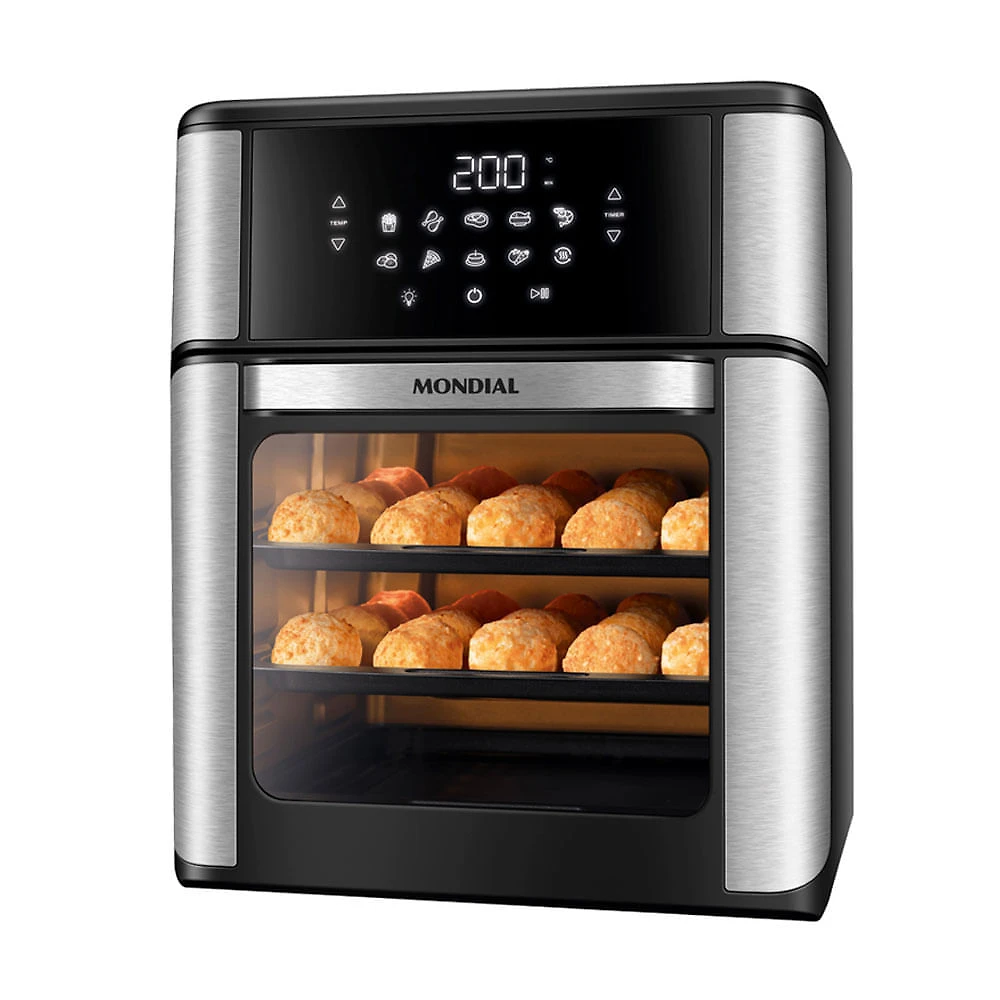 Fritadeira Air Fryer Forno Oven 12L 110V - Mondial