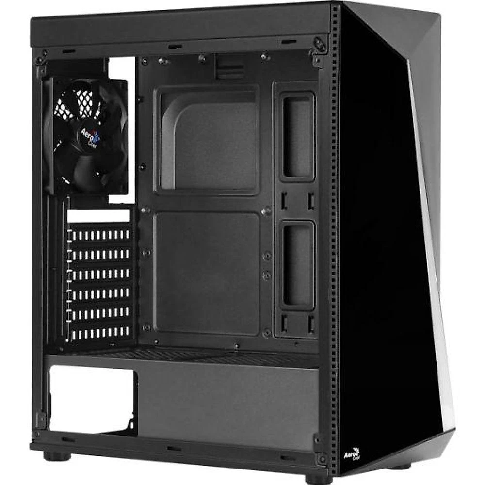 Gabinete Gamer Aerocool Shard Preto Rgb Lateral Acrílico [f002]