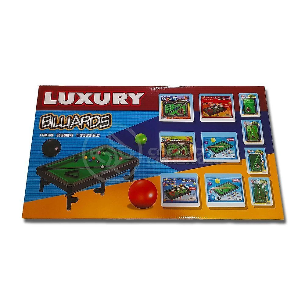 Luxury Billards Champion Mesa De Bilhar Infantil 54x30 Brinquedo De Sinuca Para Crianças - Grande