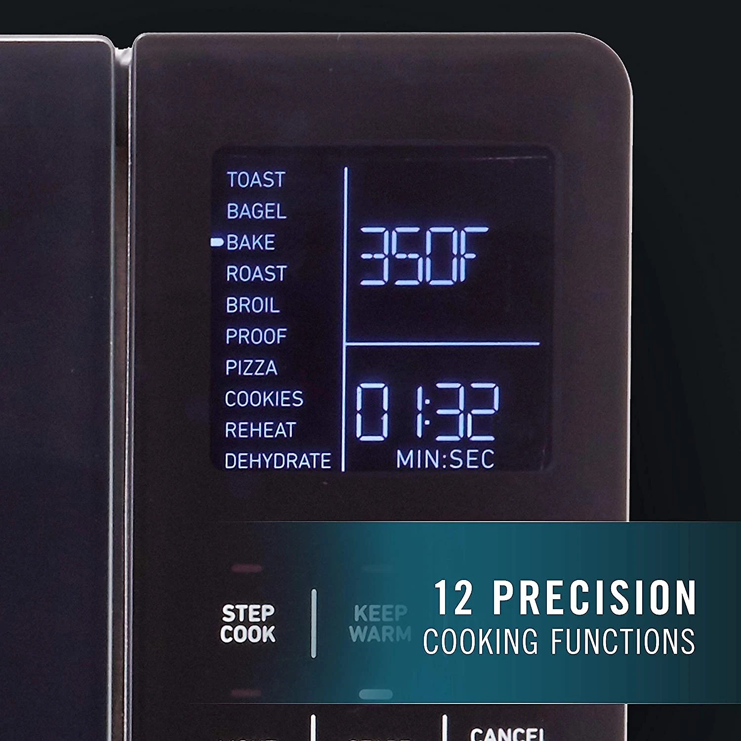 Calphalon Forno de Bancada Elétrico com Tela LCD 1200W110V Preto
