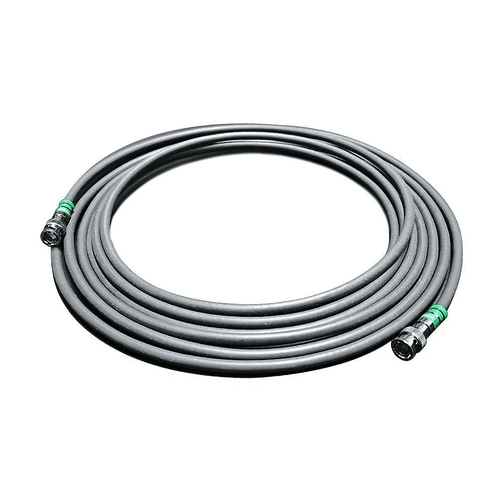 Cabo Sdi Broadcast De 6gb Com Conectores Bnc Rg6 Da Kramer A Prova D’água De 5 Metros