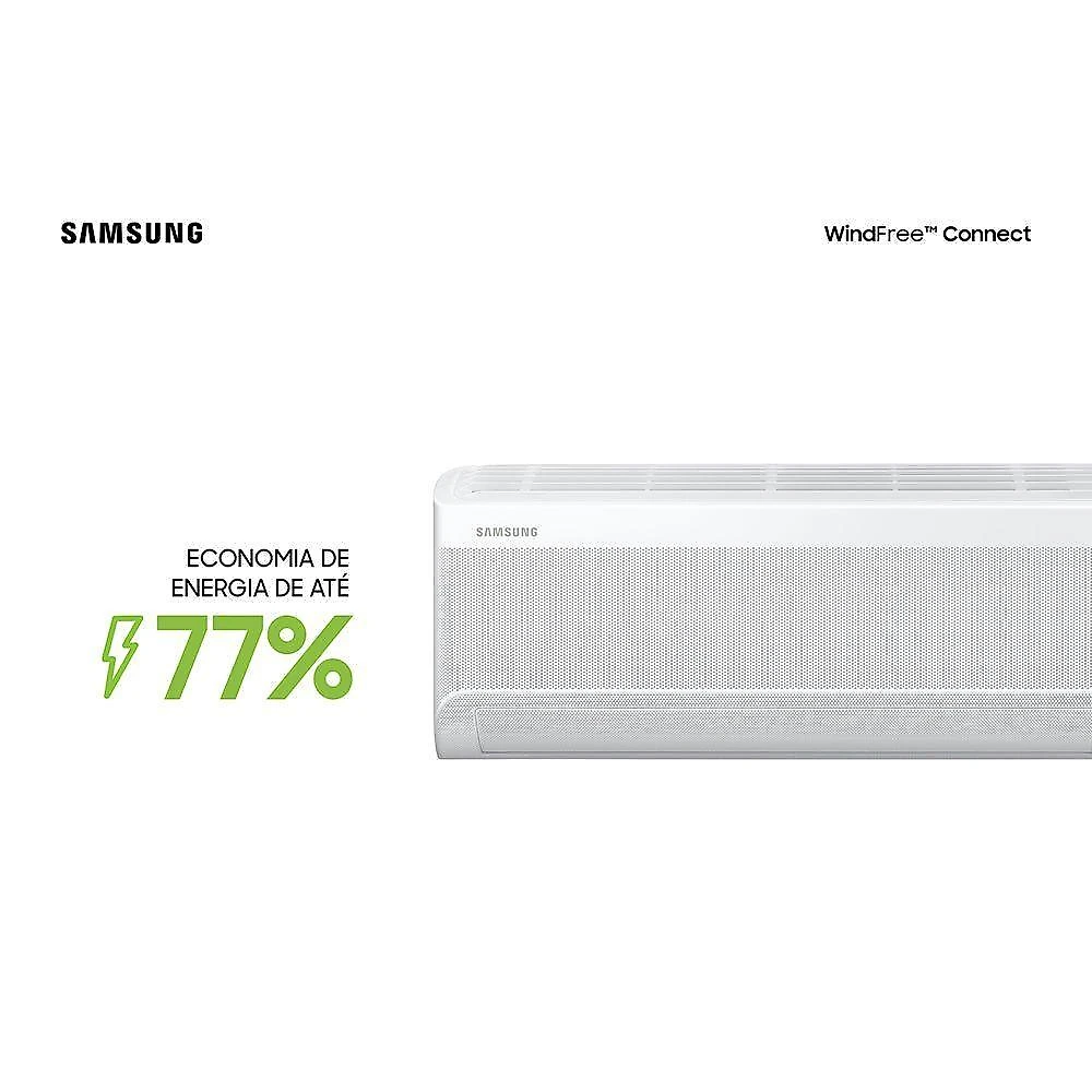 Ar condicionado split inverter samsung windfree connect 22000 btus frio 220v ar24bvfaawkxaz