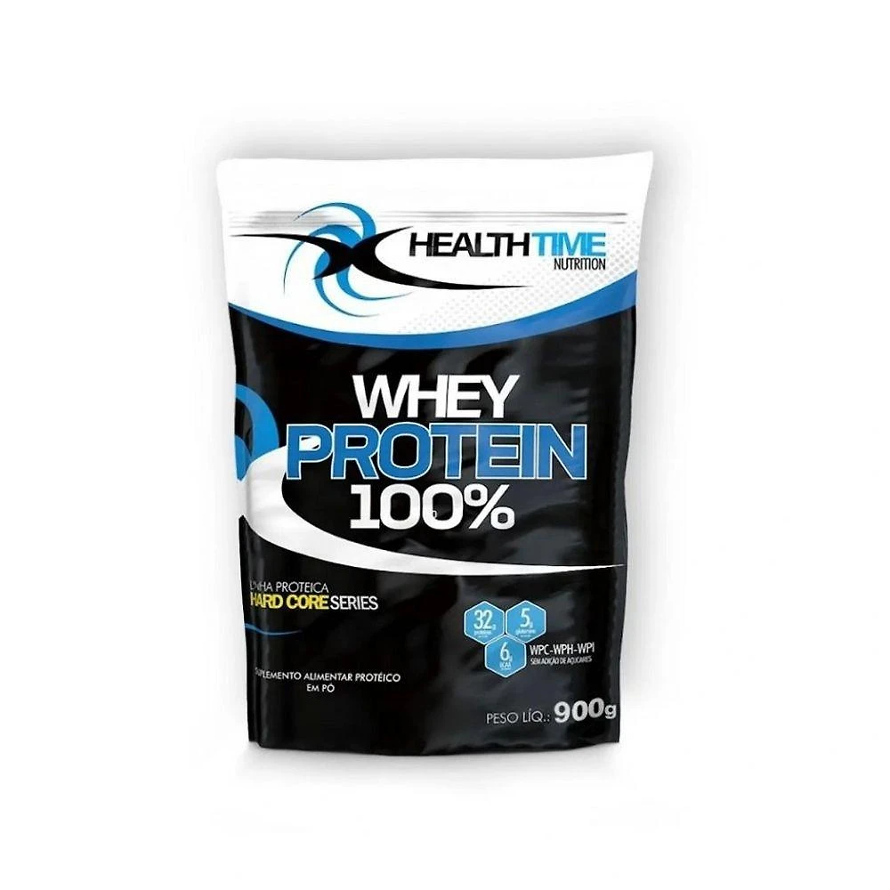 Whey Protein 100% Refil (900g) - Sabor: Morango