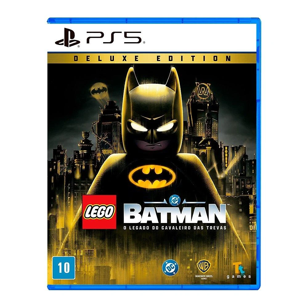Jogo LEGO Batman O Legado do Cavaleiro das Trevas Edição Deluxe, PS5 - WB000029PS5