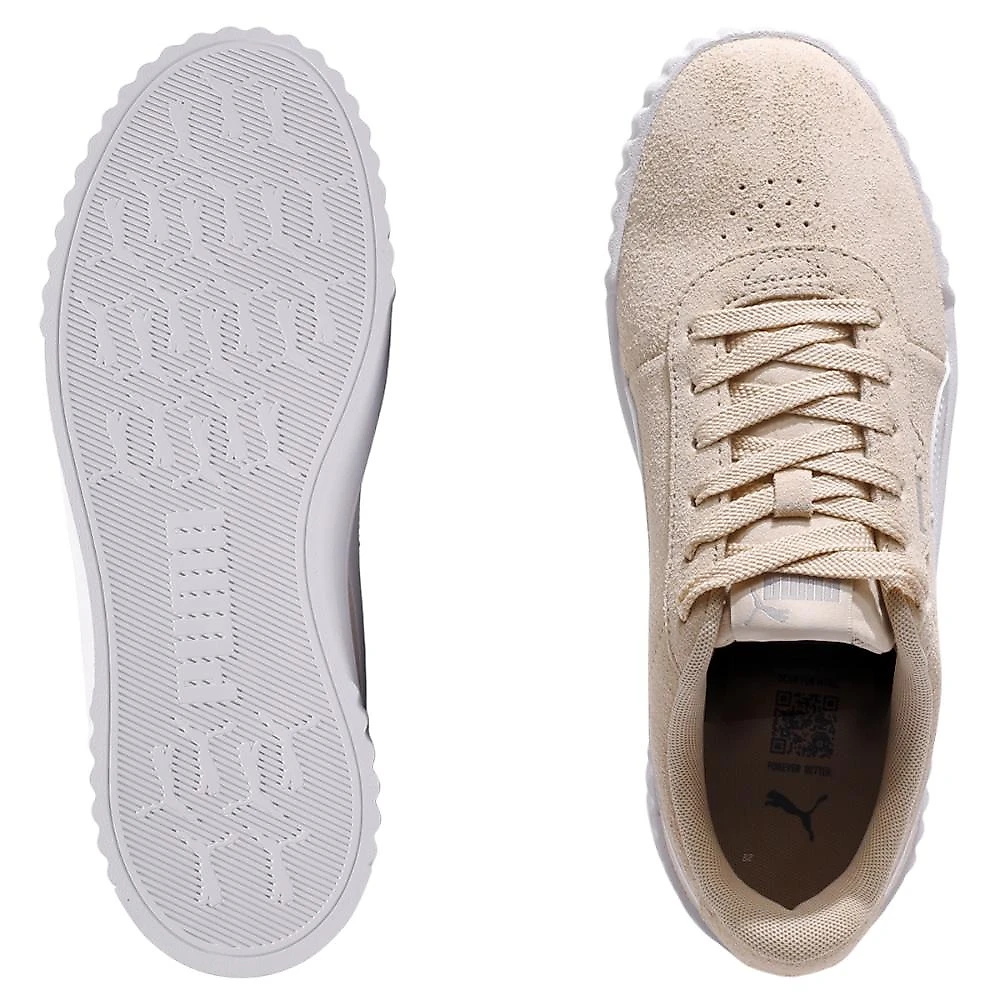 Tênis Puma Carina 3.0 Sd Bdp Feminino Bege / Branco - 34