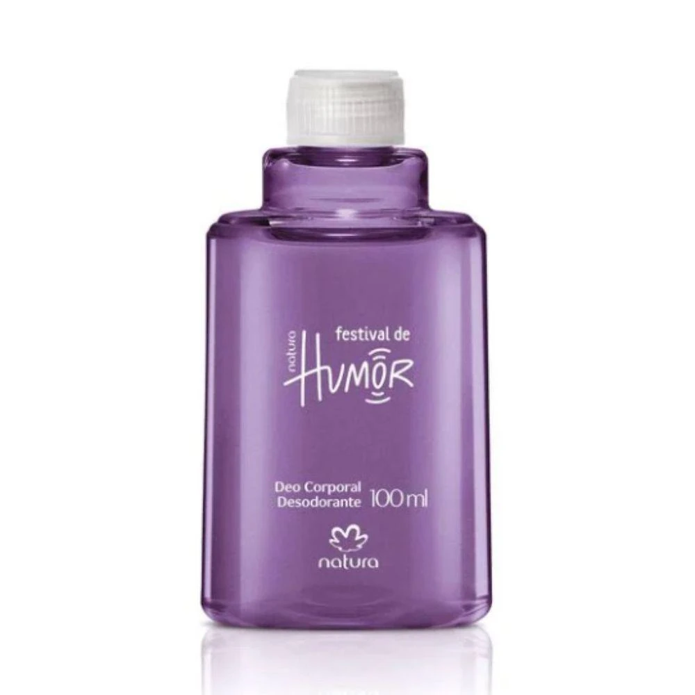 Refil Desodorante Corporal Humor Festival Feminino 100ML Protege e Potencializa Perfumação Natura