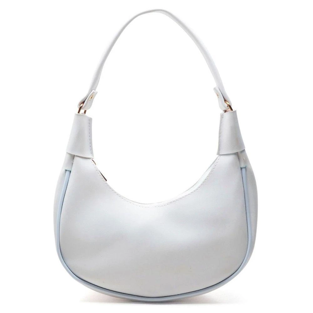 Bolsa Feminina OEM Meia Lua Branca Pequena Skybag Tamanho Pequeno Branco para Feminino