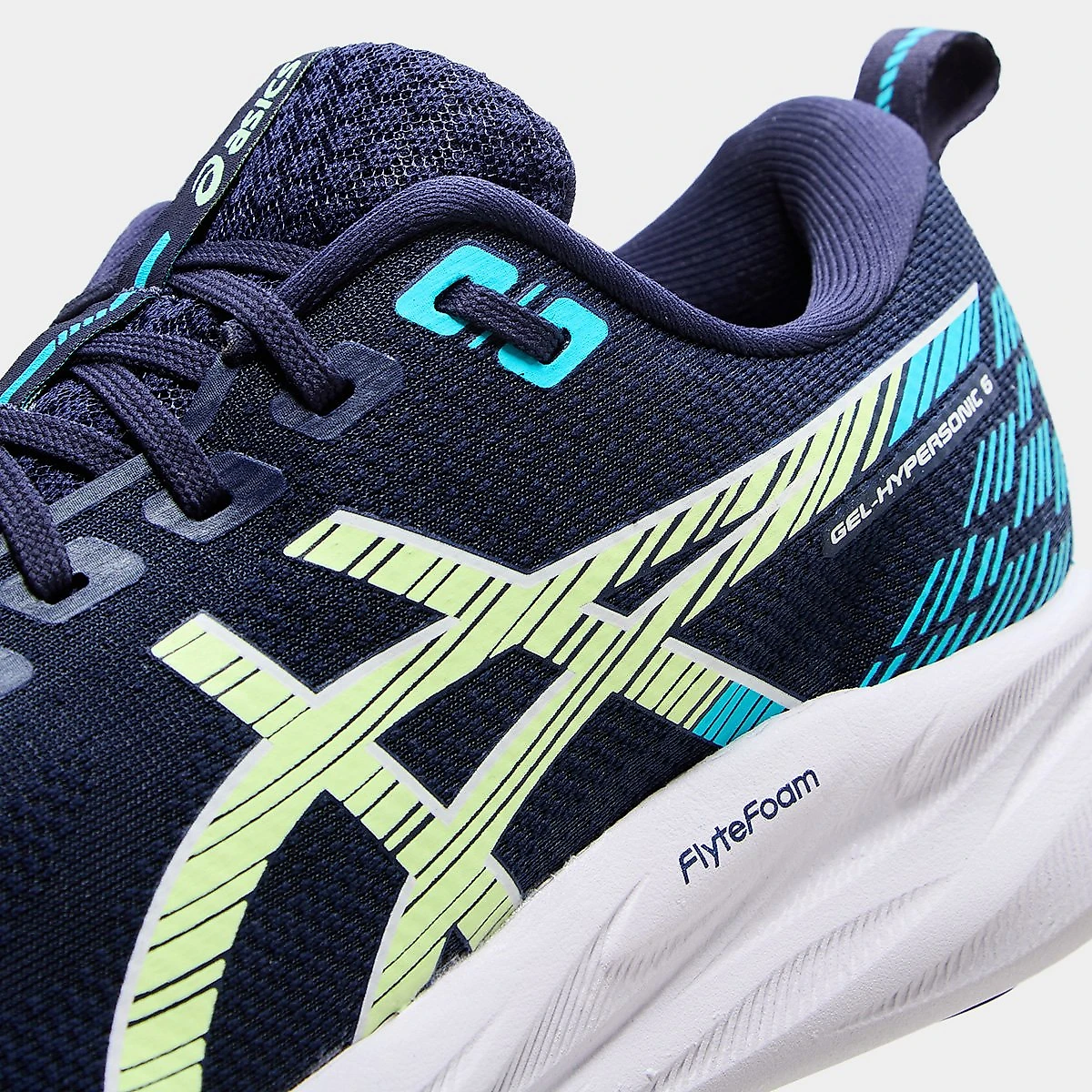Tênis Asics Gel-Hypersonic 6 Masculino Azul+amarelo - 39