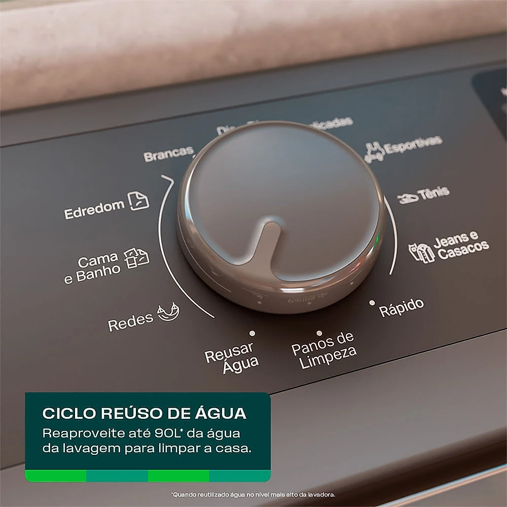 Máquina de Lavar 16Kg com Modo Eco CWN16AB Consul Branco - 110V