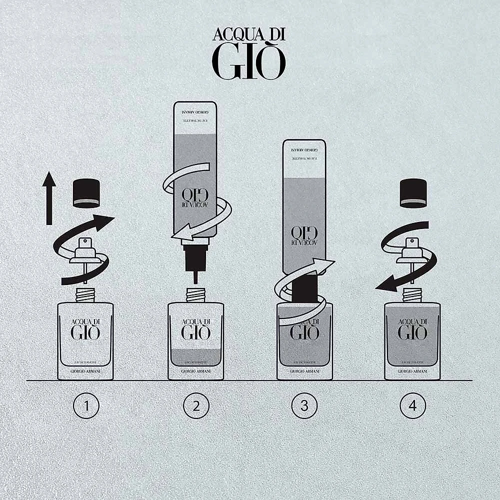 Perfume Giorgio Armani Acqua Di Giò Masculino Eau de Toilette Refil 150ml