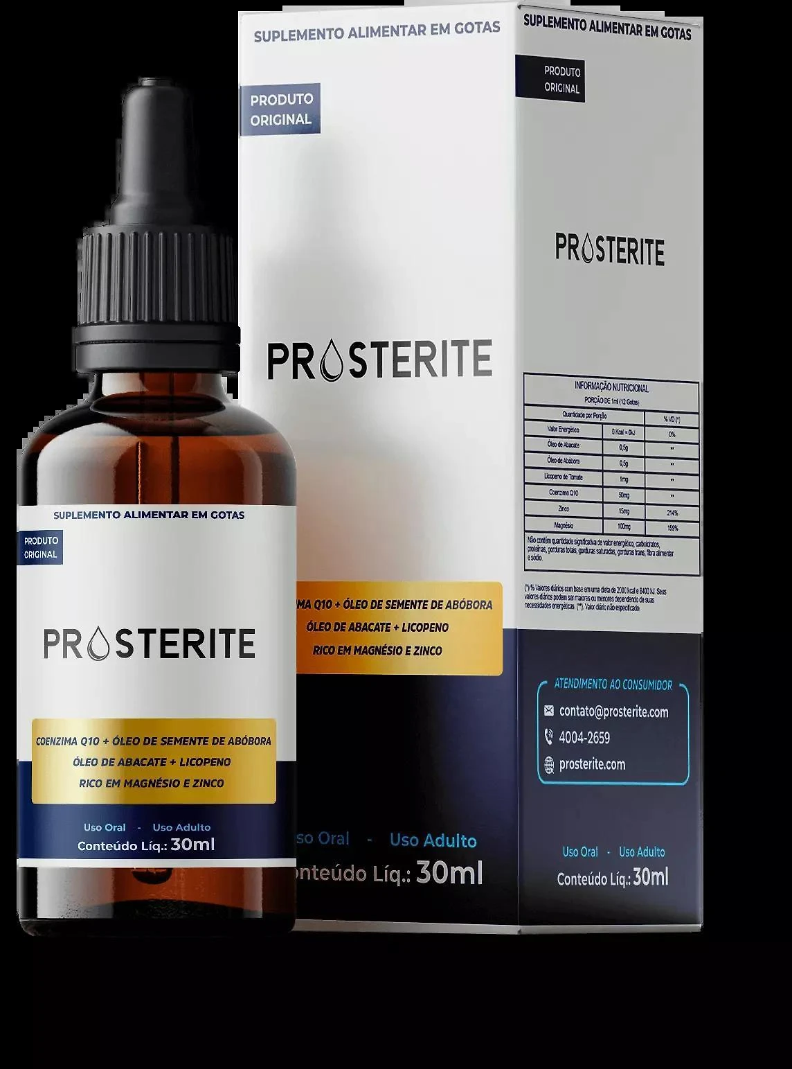 Miniatura Prosterite  Suplemento Contra Glândula Inflamada
