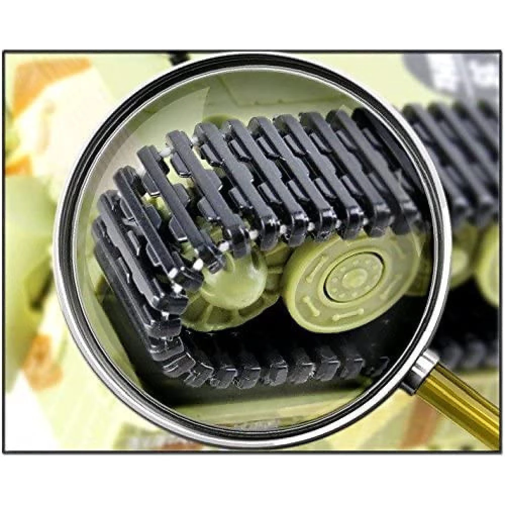 Cheerwing Carrinho de Controle Remoto Tanque de Guerra Exército Giratória 360 Recarregável Verde Camuflado