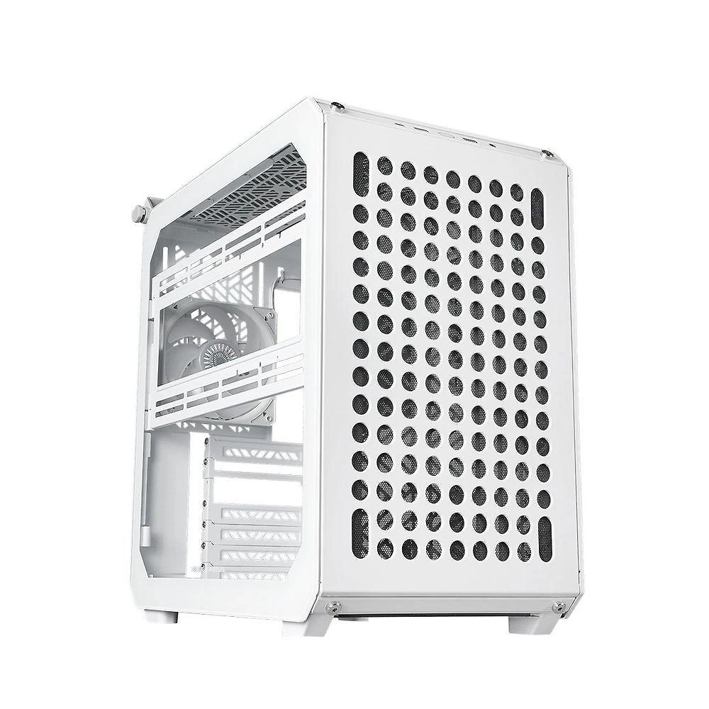 Gabinete Gamer Minitorre Qube 500 Flatpack White Q500-WGNN-S00 E-ATX Aço Branco Cooler Master