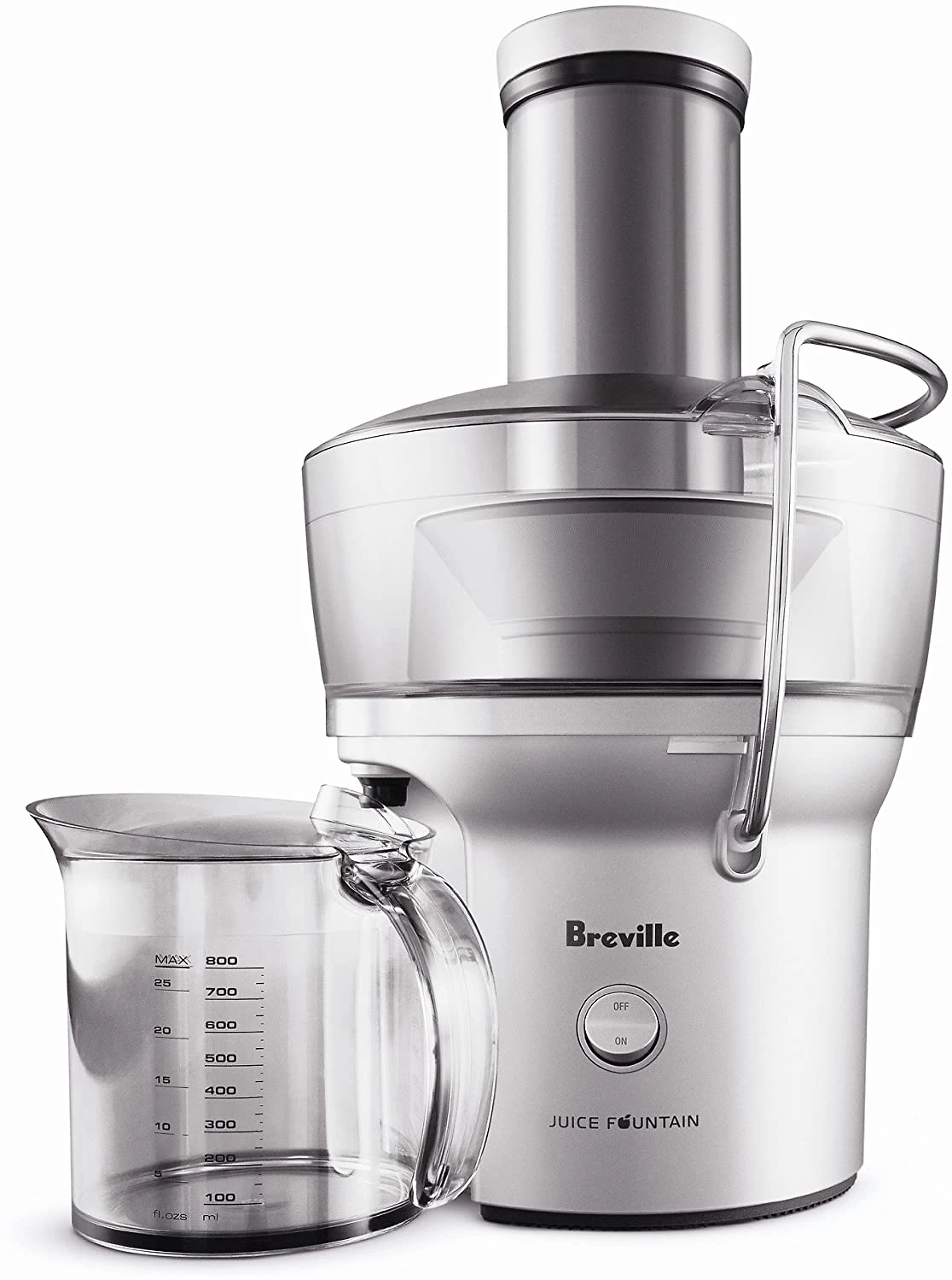 Miniatura Centrífuga de Frutas Breville prata