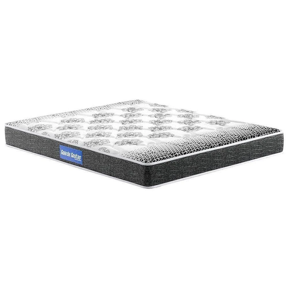 Colchão Casal Espuma Guarda Costas Resistente Black (138x188x17) - Probel