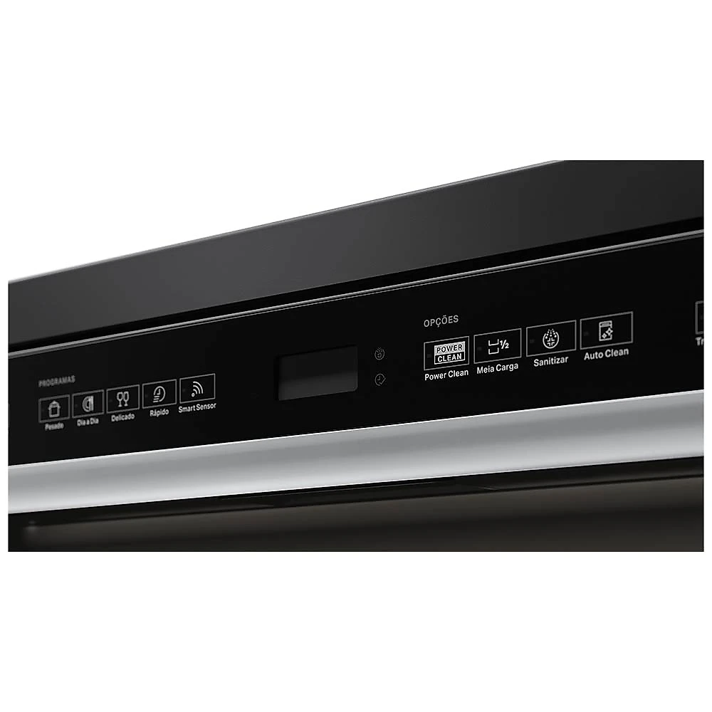 Lava-Louças Brastemp Eclipse Collection Black Stainless com 15 Serviços, 05 Programas de Lavagem - BLF62AP 110