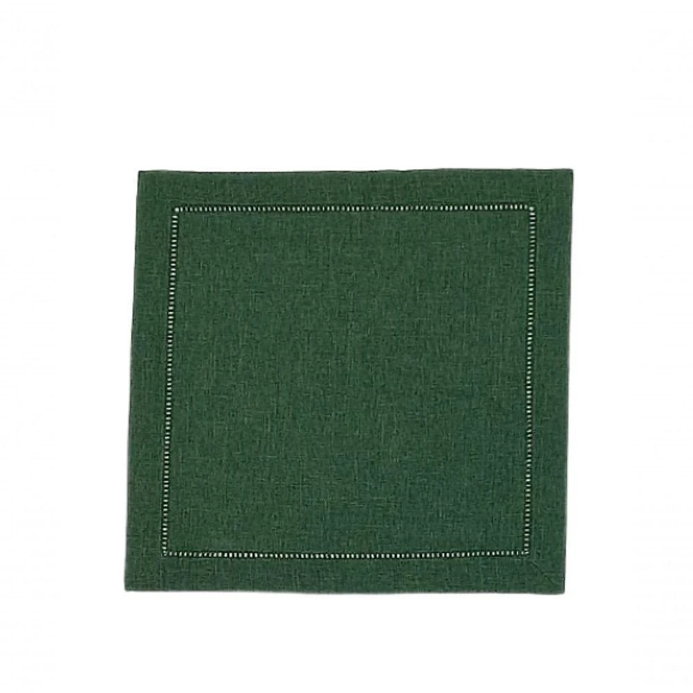 Guardanapo De Linho Natal Verde 45X45 Cm