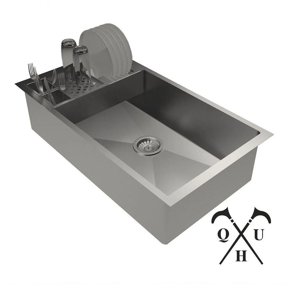 Calha Dupla 80x40 C/ Escorredor Inox Calha Escorredor