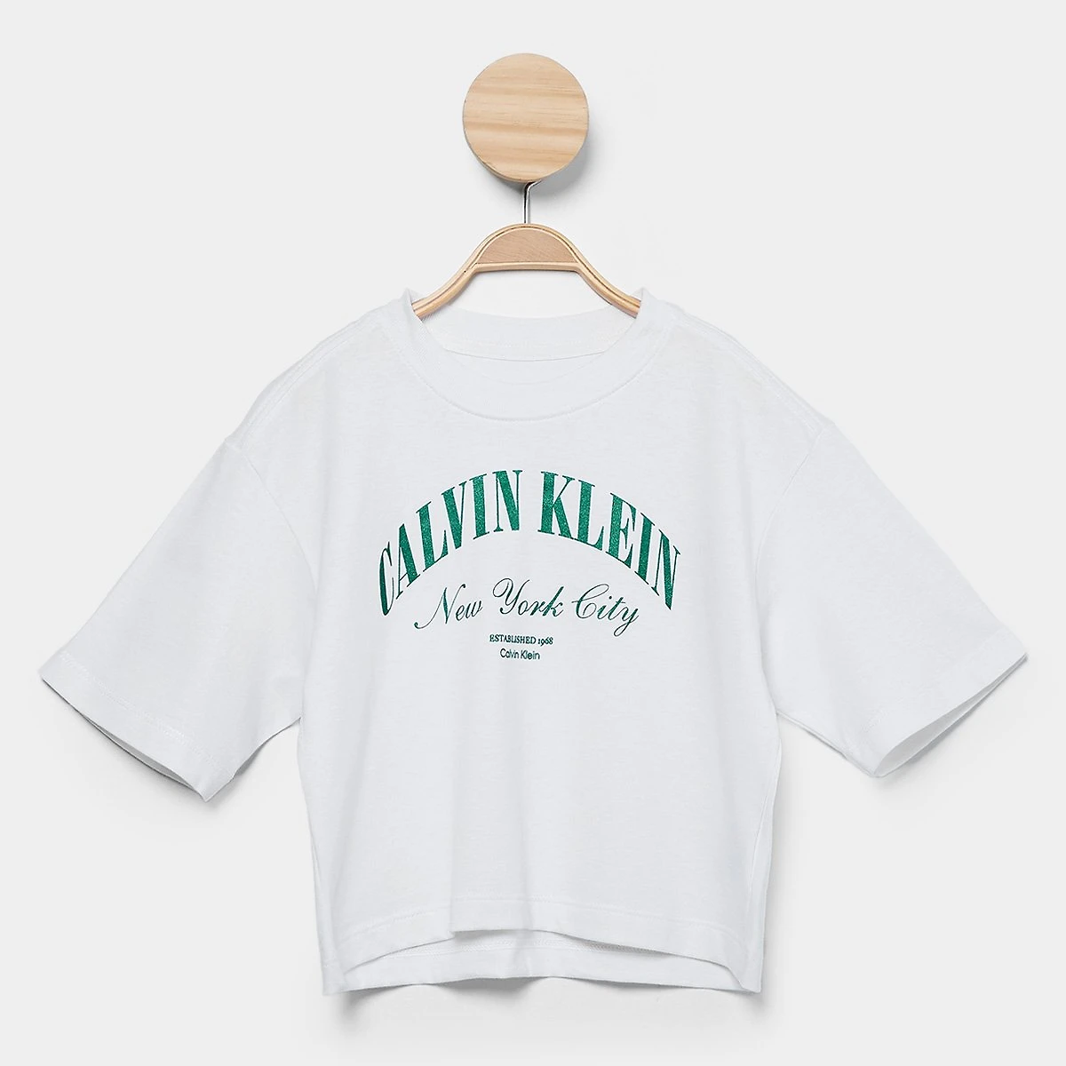 Camiseta Infantil Calvin Klein Mc Copa Menina