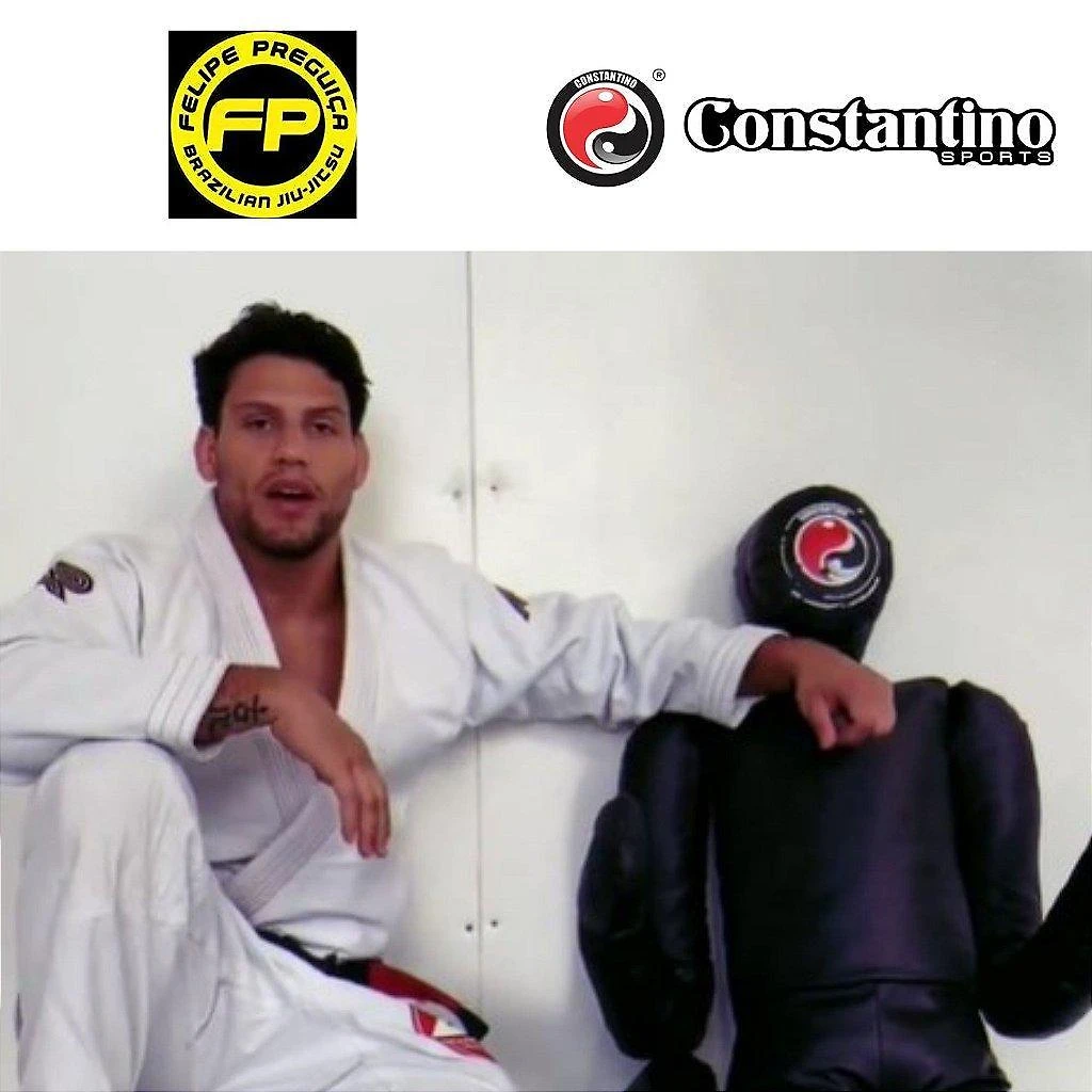 Miniatura Boneco Sparring Jiu Jitsu Constantino Rosa Pancada / Vazio