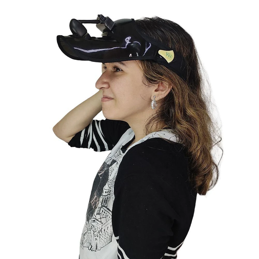 Viseira Ventilador Chapeu Praia Verao