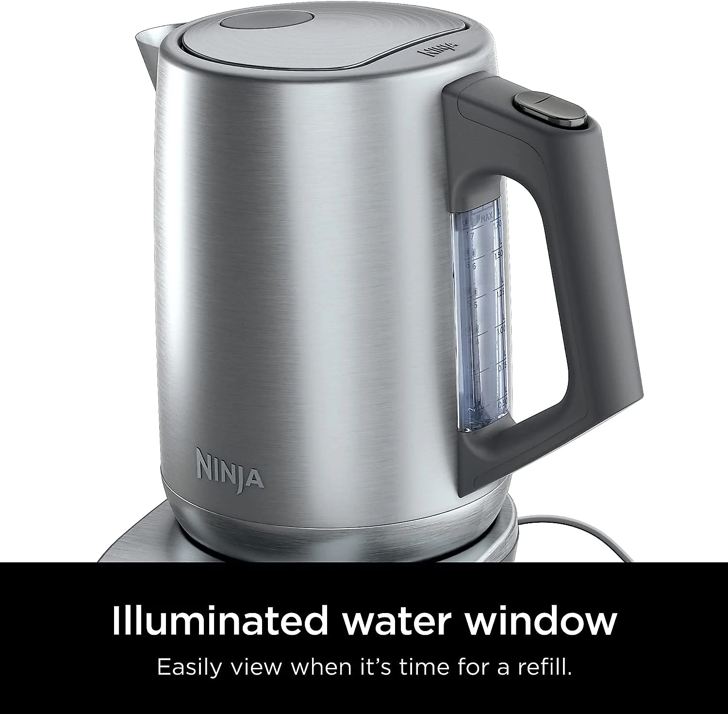 Ninja KT200 Chaleira Elétrica 17L com Controle de Temperatura 110V1500W Prata