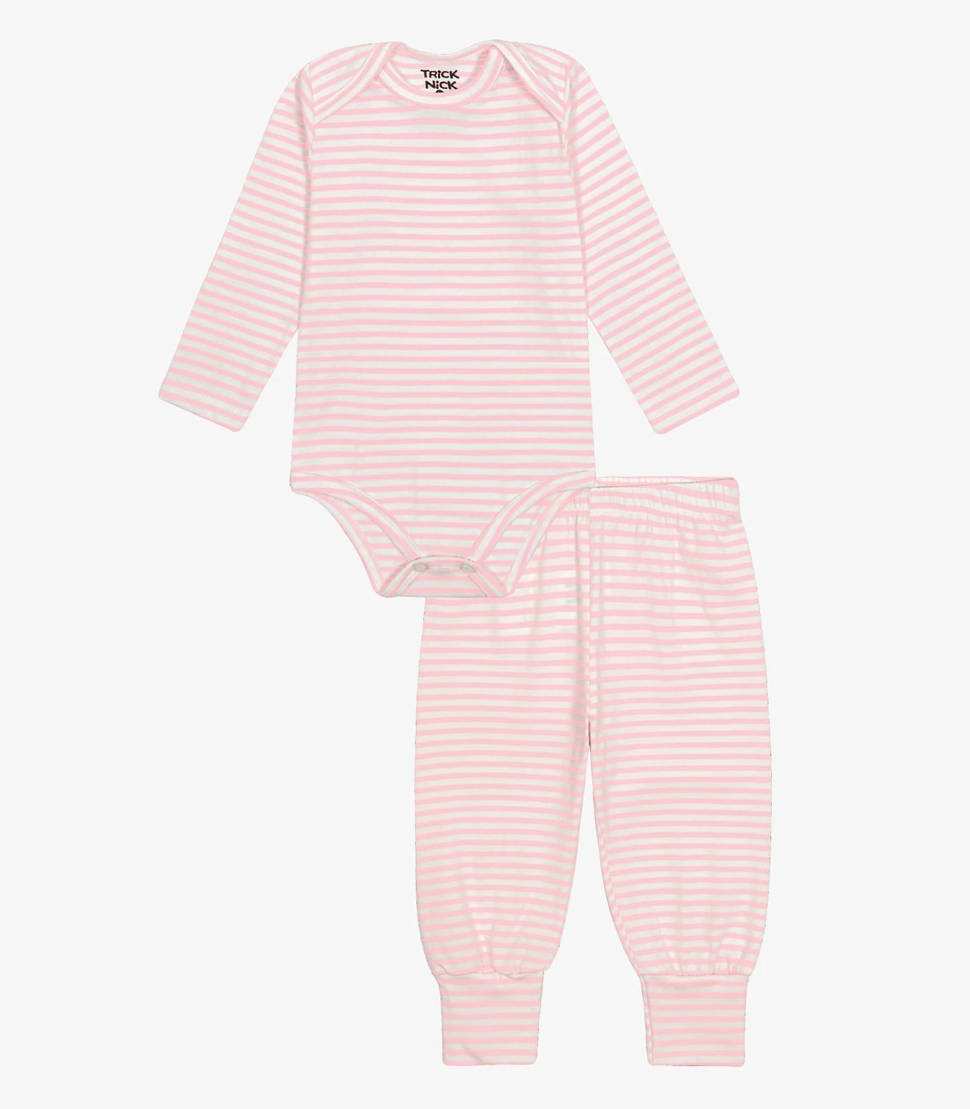Conjunto Body com Calça Feminino Trick Nick Rosa