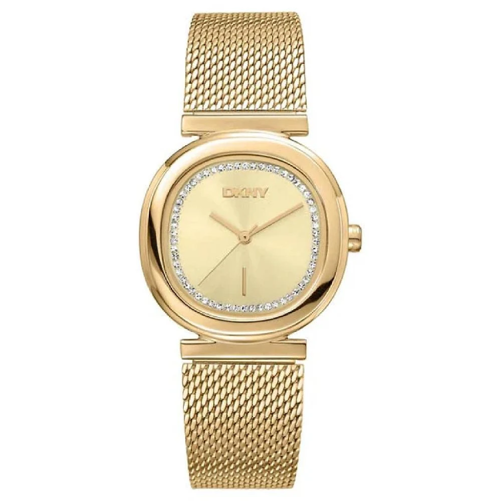 Relógio DKNY Evening Crystal Set DK1L082M0035 Dourado