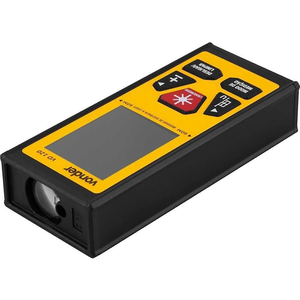 Medidor Laser Distância 120m Bilateral Vonder Vd120 Precisão