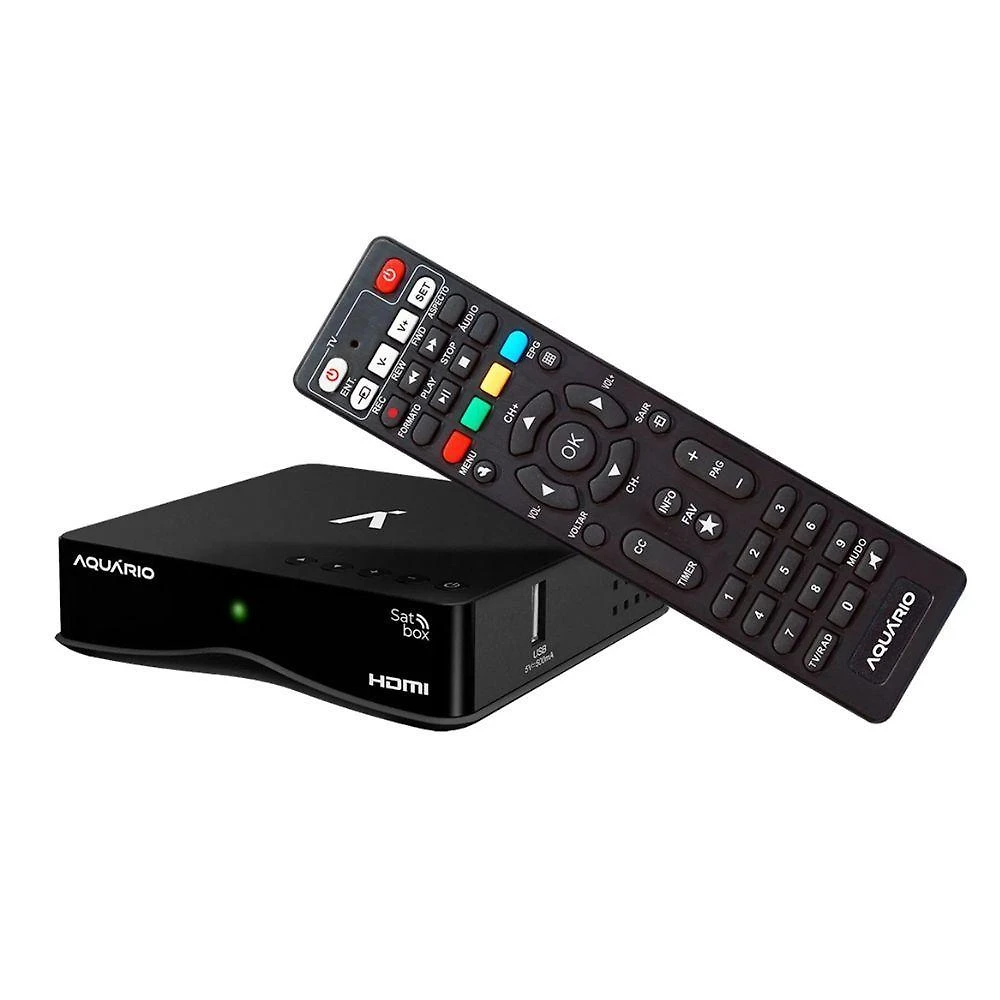 Miniatura Receptor De Tv Aquario Dth-9000 Via Satelite Satbox
