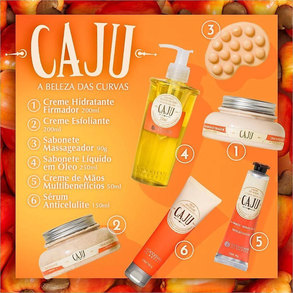 L'occitane Caju Creme De Mãos Firmador 50ml
