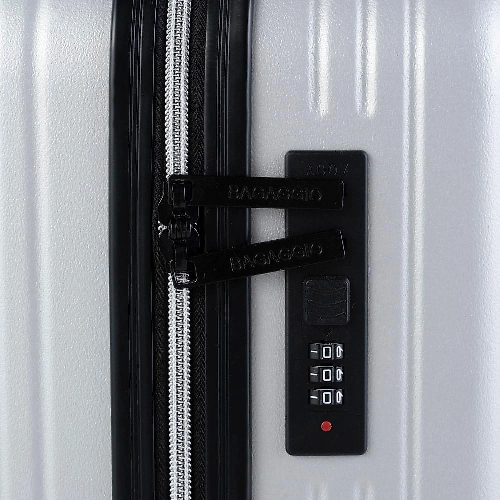 Mala de bordo 10 kg abs 4 rodas vingadores prata pp