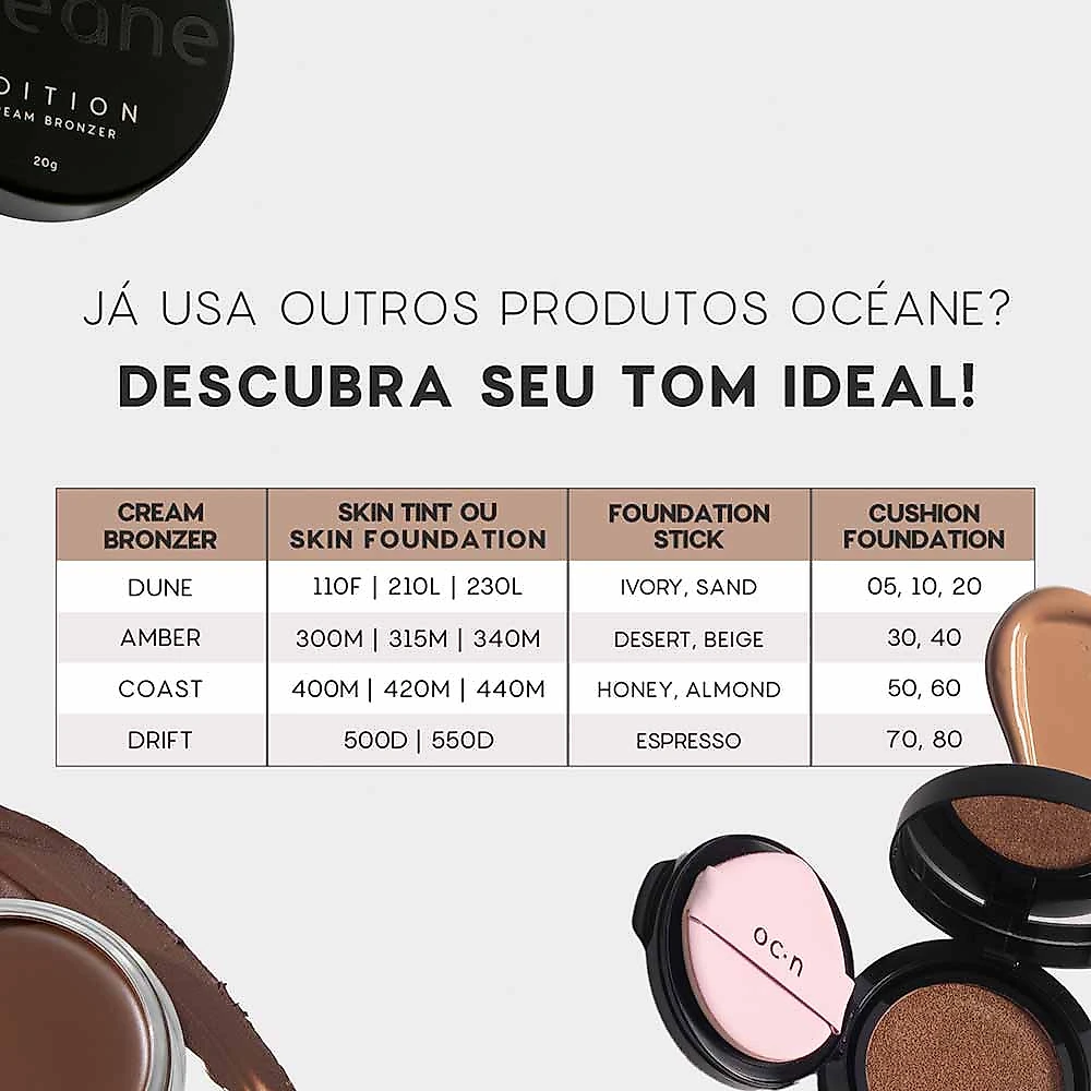 Bronzer Cremoso Océane Edition Cream Bronzer Amber