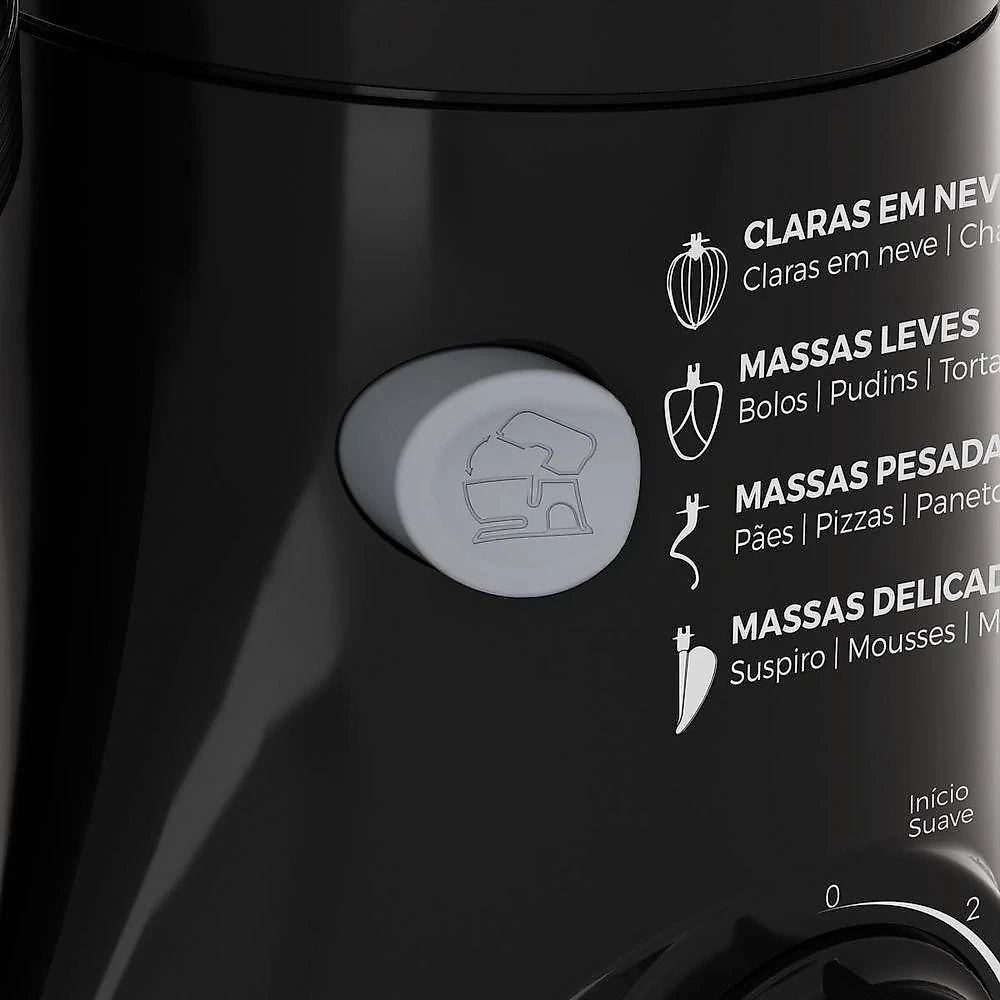 Batedeira Planetária Britânia 4L 3 Batedores BBP70A 220V