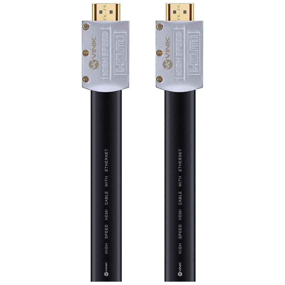 Cabo Hdmi 2.0 4K Ultra Hd 3D Conexao Ethernet Flat Com Conector Desmontavel 5 Metros - H20Fl-5