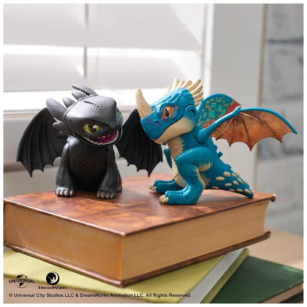DreamWorks Dragons, Roaring Minis Deadly Nadder: Dragão Interativo com 25 Sons