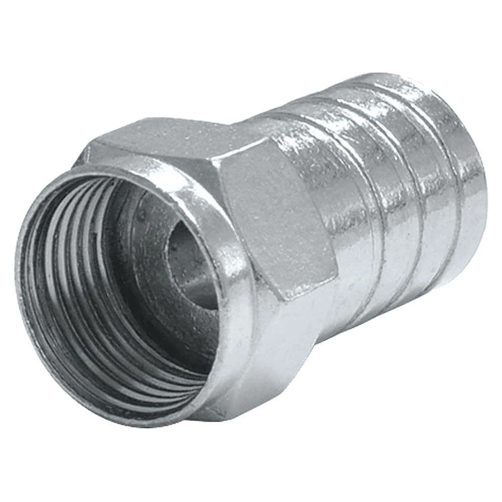 Conector Tipo F Macho De Crimpar Proeletronic Para Cabo