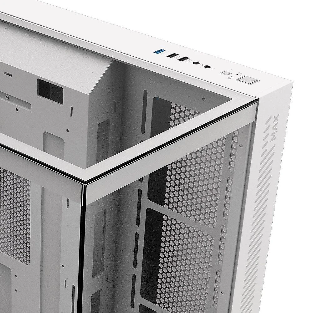 Gabinete Gamer Forcefield Max White Ghost - Gffmaxwg