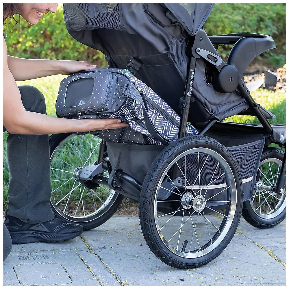 Carrinho de Bebê Baby Trend Expedition Jogger, Cinza