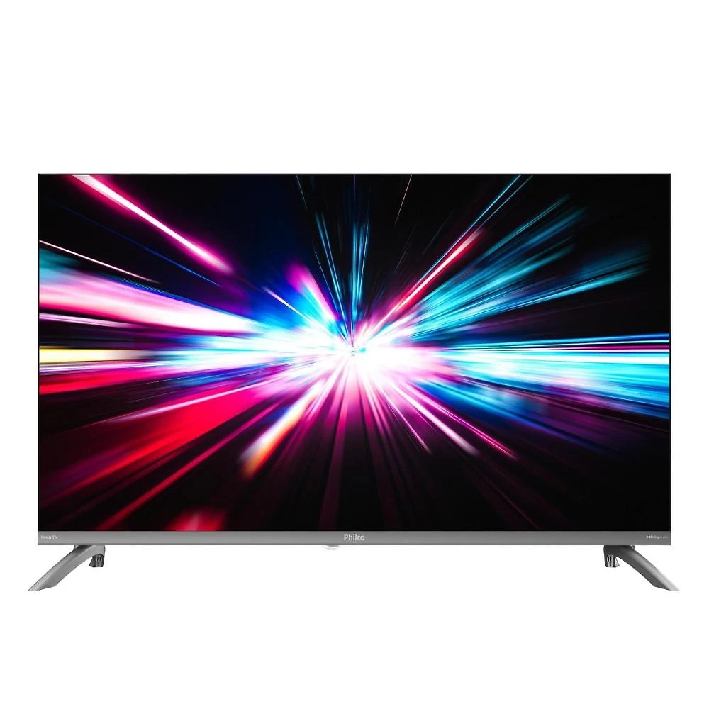 Smart tv 32” philco led hd p32cra roku tv hdr dolby audio wi-fi dual band hdmi usb