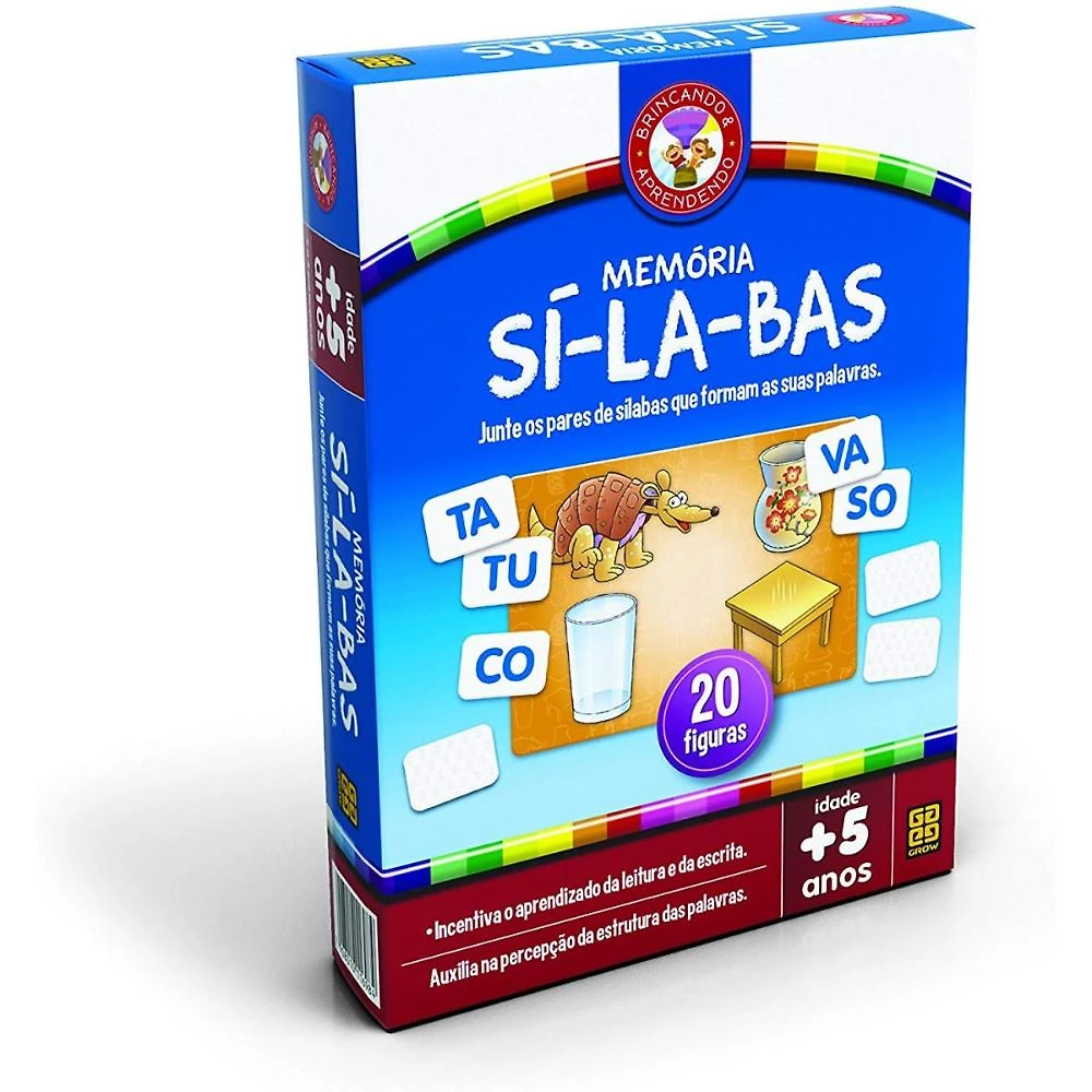 Jogo de Memória - Sílabas